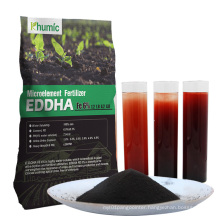 EDDHA Fe 6% bonsai fertilizer foliar spray iron fertilizer water soluble high purity organic fertilizer o-o 4.8